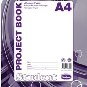 PROJECT BOOK A4 NARROW LINES 48P