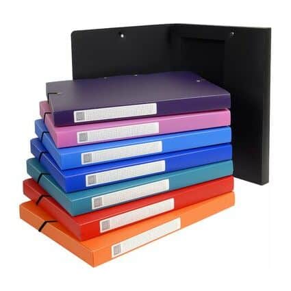 BOX FILE PLASTIC 2.5CM ORANGE