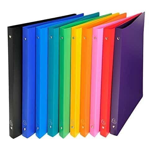 RING FILE SOFT A4 ORANGE PVC