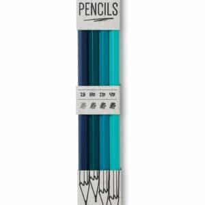 BOOKAROO GRAPHITE PENCILS BLUES