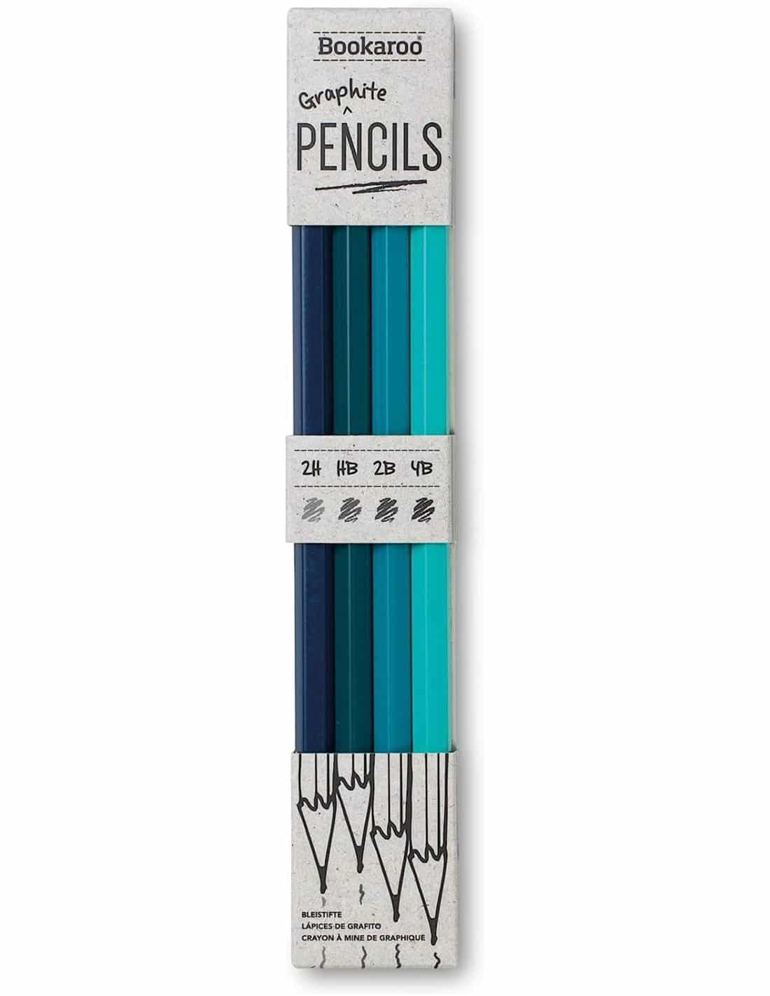 BOOKAROO GRAPHITE PENCILS BLUES