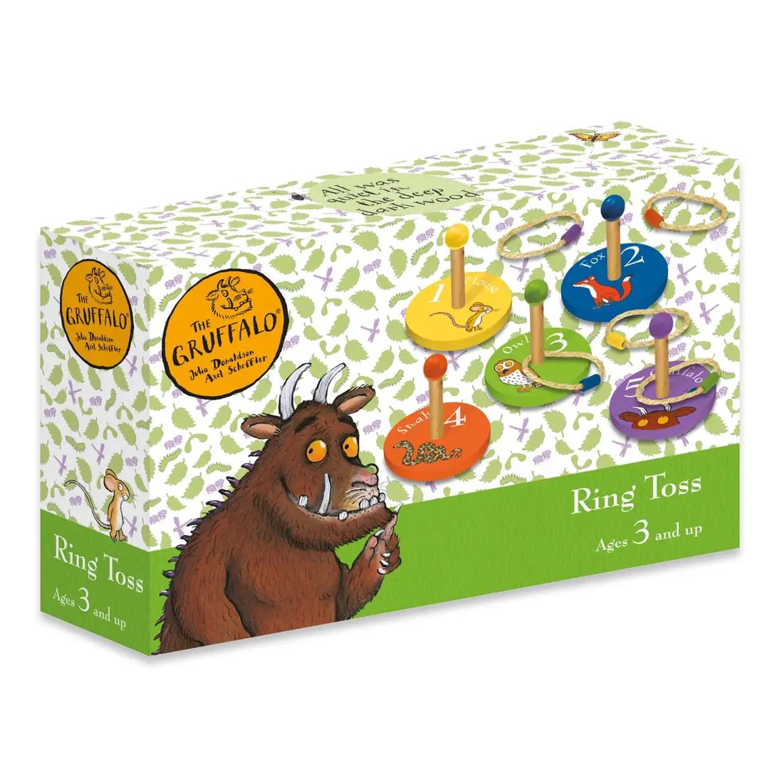 WOODEN RING TOSS GRAFFALO