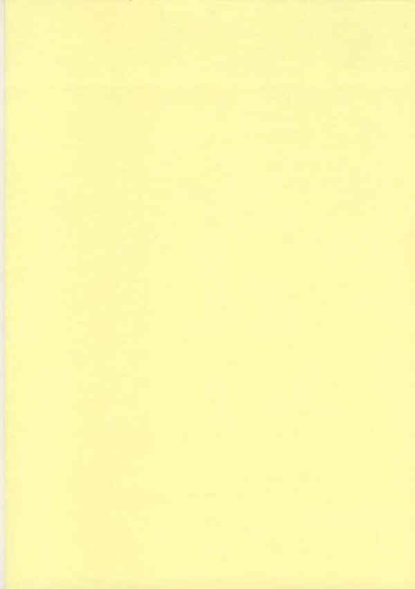 PASTEL YELLOW A4 KARTONCIN