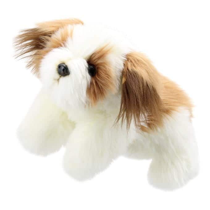 DOG BROWN & WHITE FULL-BODIED ANIMAL