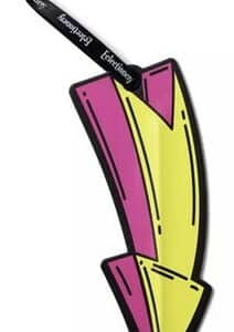 ECLECTIONERY FLAT PENS ARROW