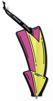 ECLECTIONERY FLAT PENS ARROW