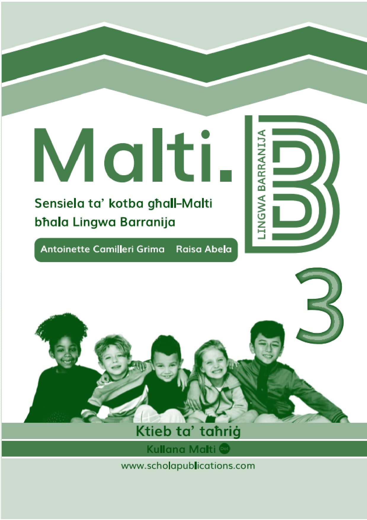 MALTI. B 3 KTIEB TA TAHRIG