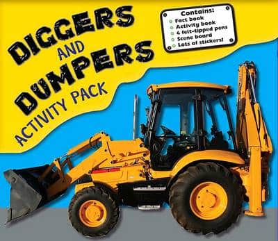 Diggers And Dumpers Activity Pack
