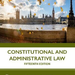 CONSTITUTIONAL AND ADMINISTRATIVE LAW