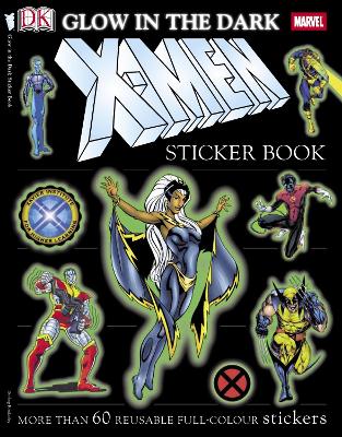 X-Men Glow In The Dark Sticker Book