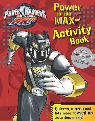 Disney Activity Book With Mini Stationery Set: "Power Rangers"