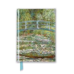 Claude Monet: Bridge Over A Pond Of Water Lilies (Foiled Pocket Journal)