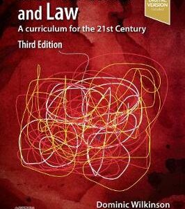 MEDICAL ETHICS AND LAW A CURRICULUM