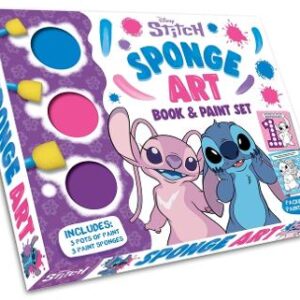 Disney Stitch: Sponge Art Book & Paint Set