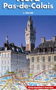 Nord-Pas-De-Calais Berlitz Motoring Map
