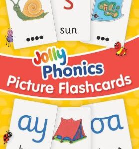 Jolly Phonics Picture Flash Cards: In Precursive Letters