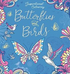 Inspirational Colouring: Butterflies And Birds