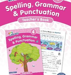 Spelling, Grammar & Punctuation Teacher's Book 4: In Print Letters (British English Edition)