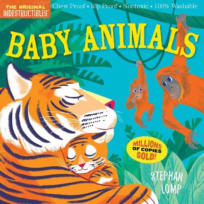Indestructibles: Baby Animals: Chew Proof * Rip Proof * Nontoxic * 100% Washable (Book For Babies, Newborn Books, Safe To Chew)