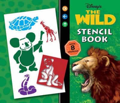 Disney The Wild Stencil Book