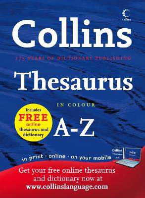 Collins Thesaurus A-Z (Collins Complete And Unabridged)