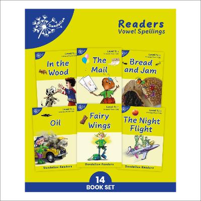 Phonic Books Dandelion Readers Vowel Spellings Level 1: One Spelling For Each Vowel Sound