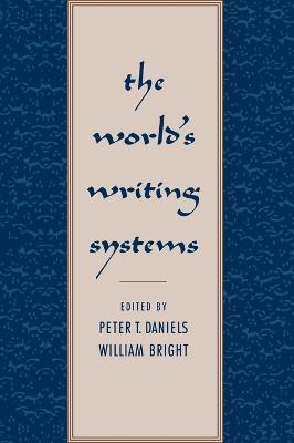 THE WORLDS WRITING SYSTEMS