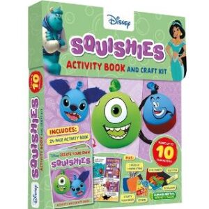 Disney: Squishies Activity Book And Craft Kit