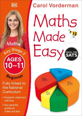Maths Made Easy: Beginner, Ages 10-11 (Key Stage 2): Supports The National Curriculum, Maths Exercise Book