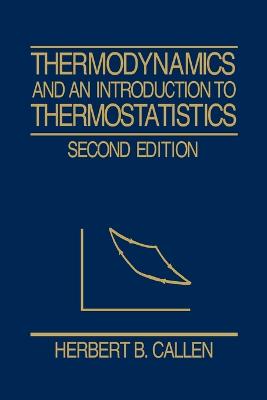 THERMODYNAMICS AN INTRO THERMOSTATISTICS
