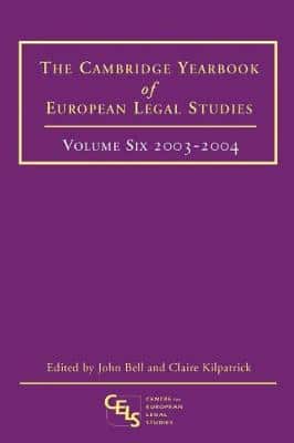 The Cambridge Yearbook Of European Legal Studies: 2003