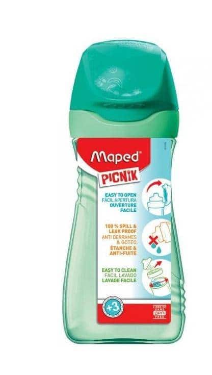 WATER BOTTLE 580ML GREEN ORIGINS