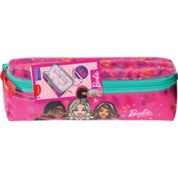 PENCIL CASE EMPTY TUBE GIRL BARBIE