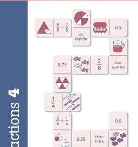 Fractions, Decimals And Percentages Book 4 (Year 4, Ages 8-9)