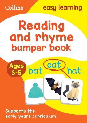 Reading And Rhyme Bumper Book Ages 3-5: Ideal For Home Learning (Collins Easy Learning Preschool)