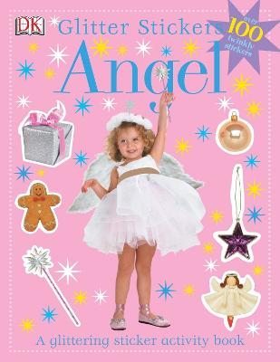 Dk Glitter Stickers: Angel