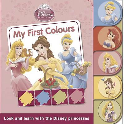 Disney Tabbed Board: Princess - My First Colours