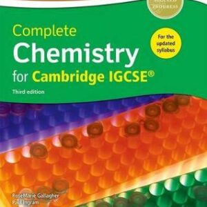 Complete Chemistry For Cambridge Igcse (R): Third Edition