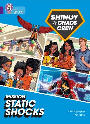 Shinoy And The Chaos Crew Mission: Static Shocks: Band 08/Purple (Collins Big Cat)
