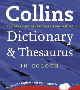 Dictionary And Thesaurus (Collins Gem)