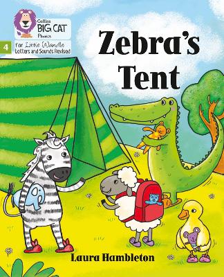 Zebra's Tent: Phase 4 Set 2 (Big Cat Phonics For Little Wandle Letters And Sounds Revised)