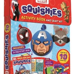 Marvel: Squishies Activity Book And Craft Kit