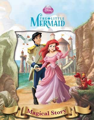 Disney The Little Mermaid Magical Story With Amazing Moving Picture Cover