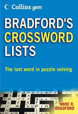 Bradford's Crossword Lists (Collins Gem)