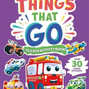 Things That Go Sticker Activity Book