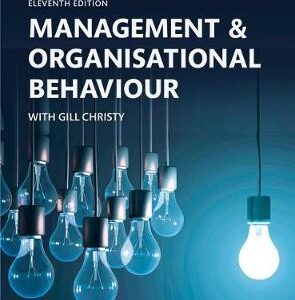 Management And Organisational Behaviour 11Th Edn