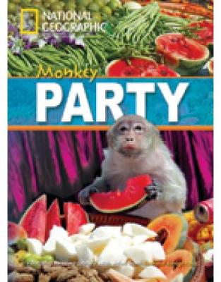 Monkey Party + Book With Multi-Rom: Footprint Reading Library 800