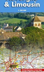 Auvergne Berlitz Motoring Map