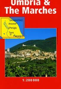 Umbria And The Marches Geocenter Euro Map