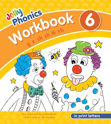 JOLLY PHONICS WORKBOOK 6 PRINT LETTERS